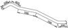 DINEX 51645 Exhaust Pipe